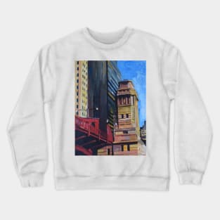 Chicago City, USA Crewneck Sweatshirt